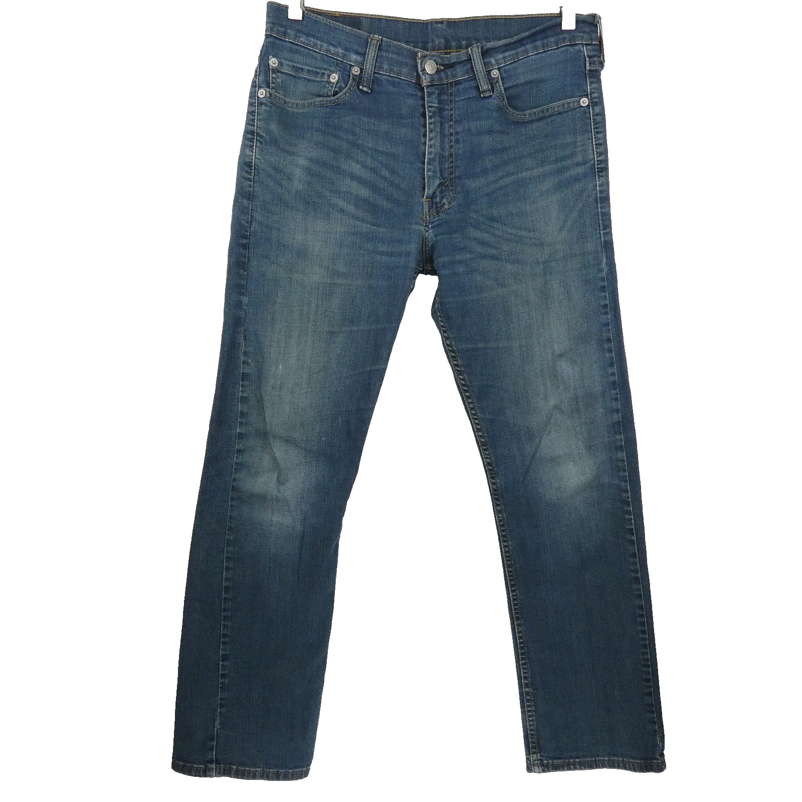 Levis 513 Jeans Mens 32×29 Blue Slim Straight Fit Stretch Denim Pants 98% Cotton