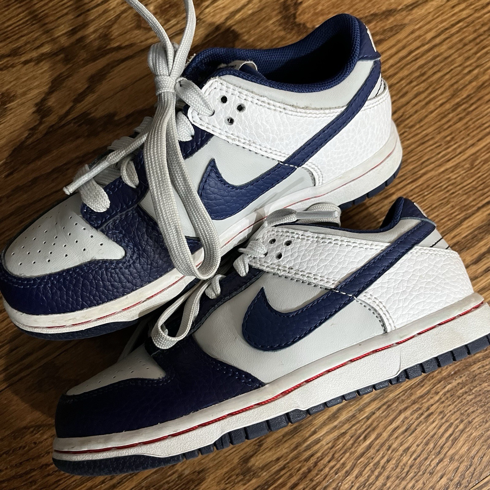 Nike Dunk Low 75th Anniversary Brooklyn Nets PS DC9564-001 Kids Size 12C