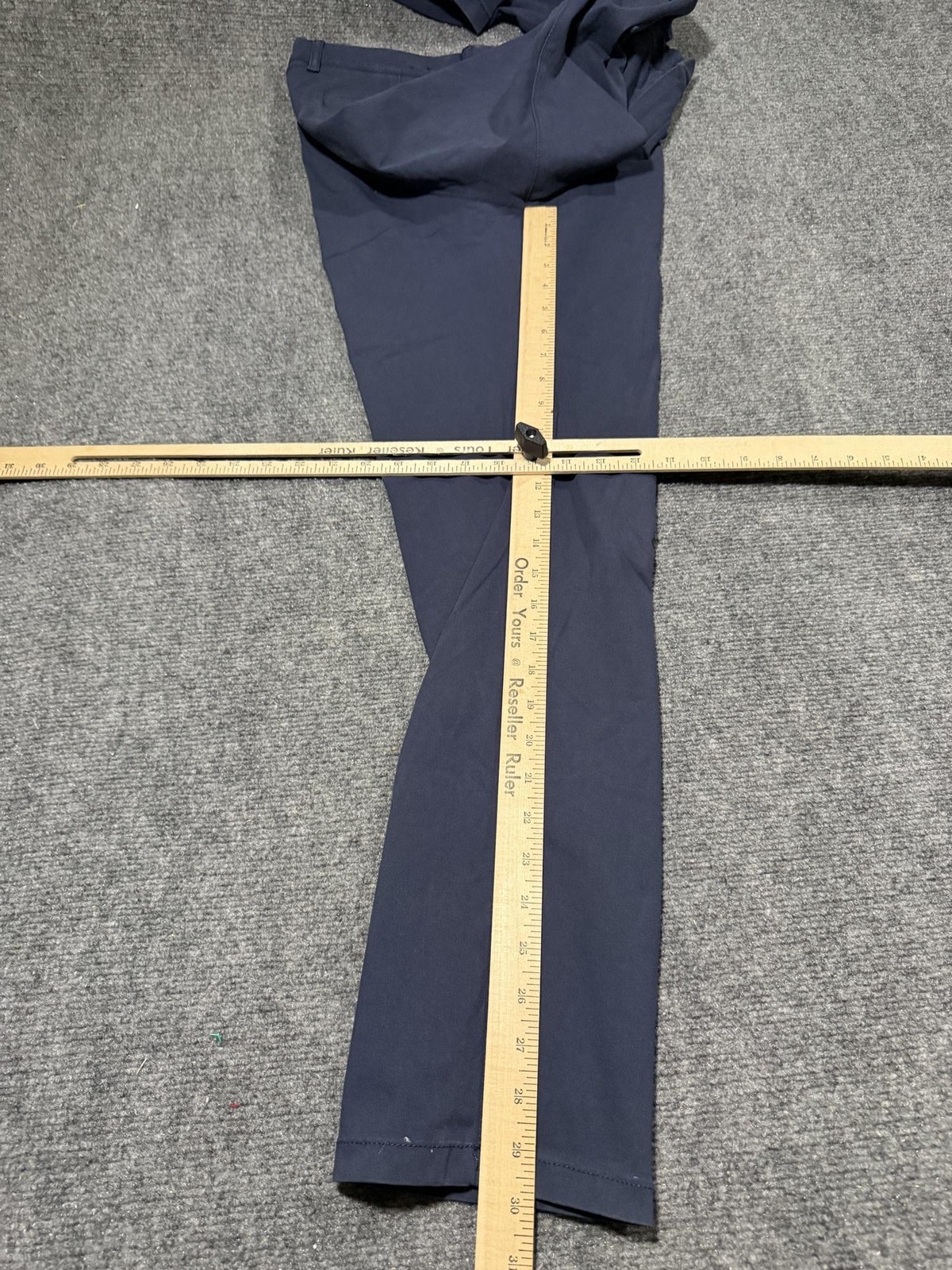 J Crew Tech Pant Pants Mens 31×32 Blue Athletic Fit Stretch Chino Casual
