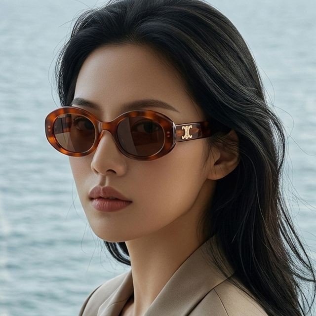 Celine Triomphe 01 Sunglasses CL40194U 53E Luxury Geek Chic 155780954