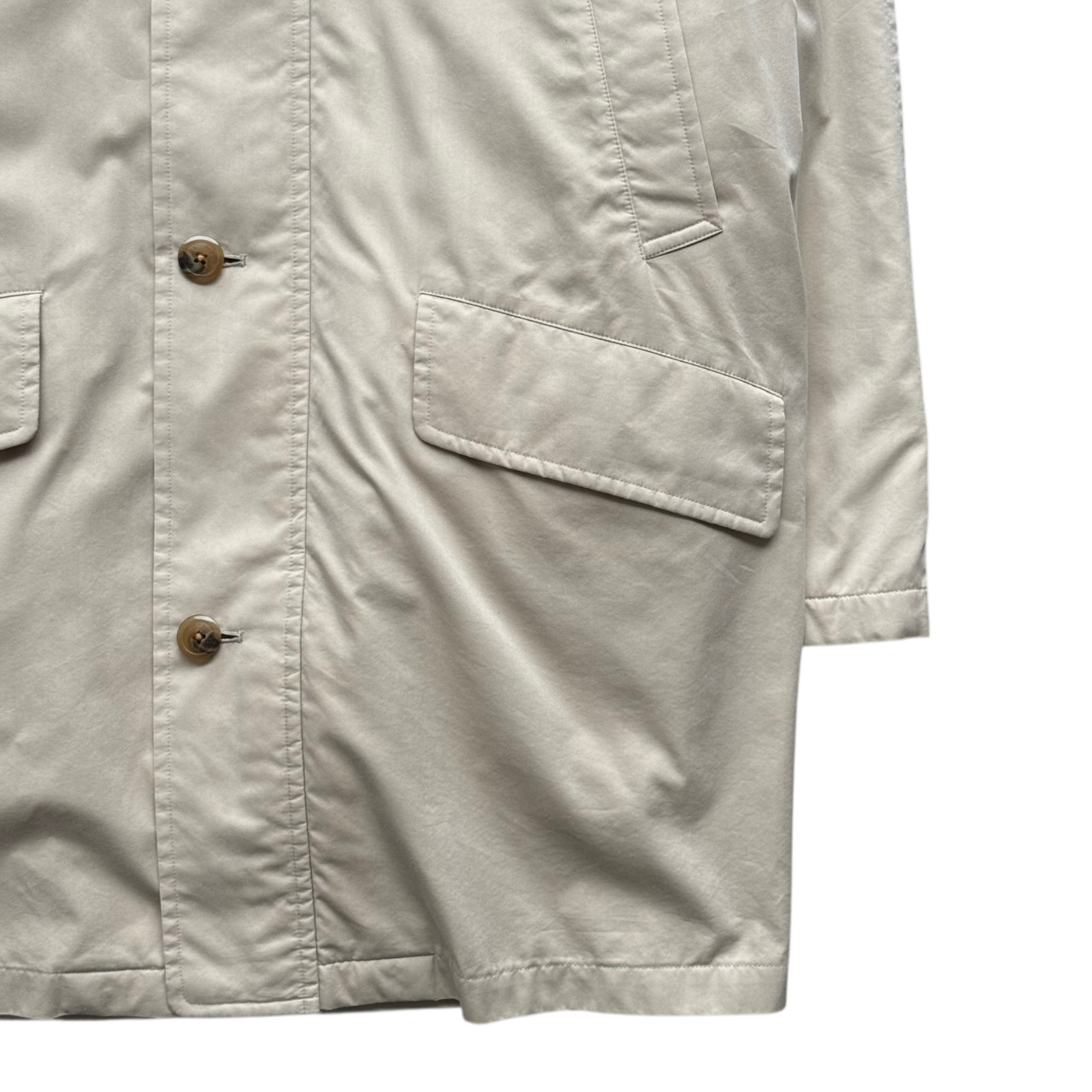 BURBERRY LONDON 3-Way Down Coat – Nova Check Liner – Beige – Size M