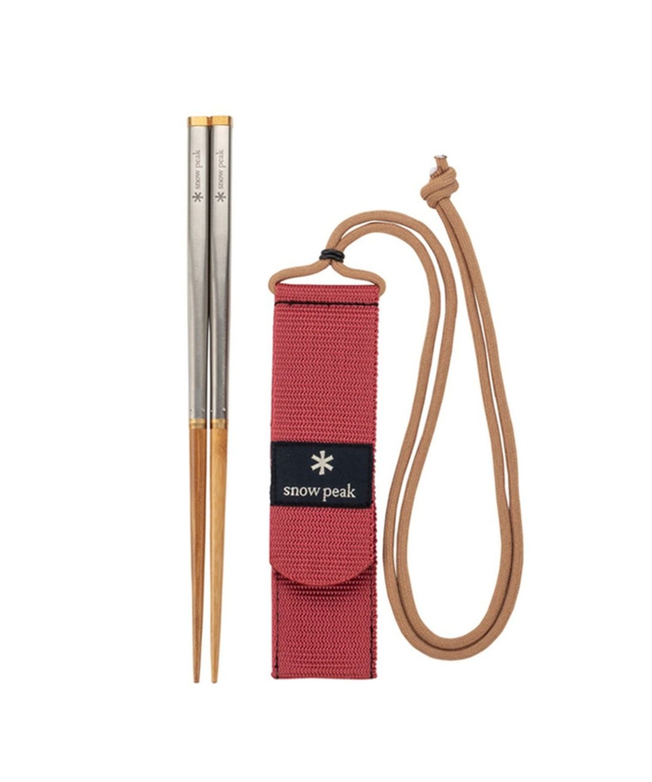 SNOW PEAK WABUKI CARRY-ON CHOPSTICKS Please choose a Color and Size Black Red ML