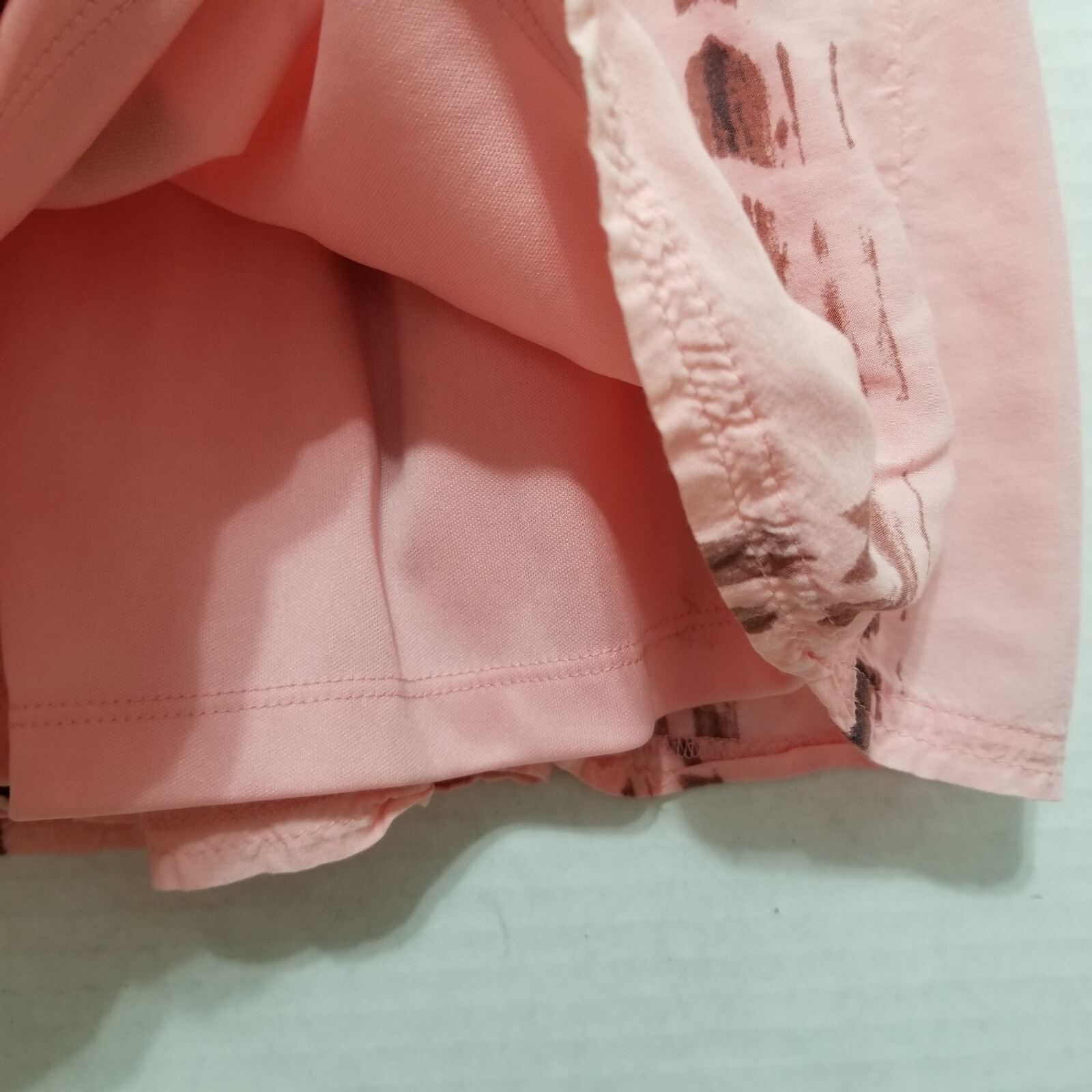 American Eagle skirt Small tie dye batik dip dye ombre mini boho elastic wais