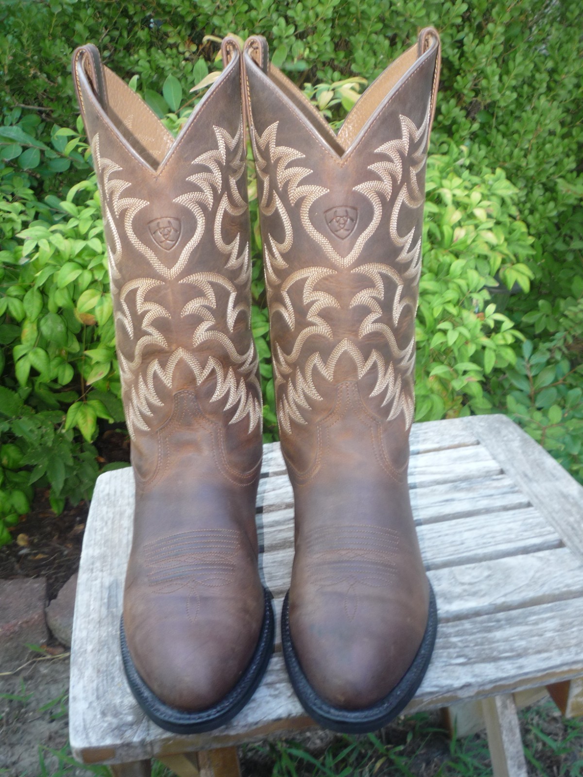 Men’s Ariat 8 EE Heritage Brown Western Cowboy Boots W Wide 34725 (10002204)