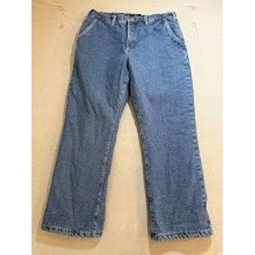 Redhead Insulated Lined Denim Jeans Relaxed Fit Blue Pocketed Belted Zip 36X29.