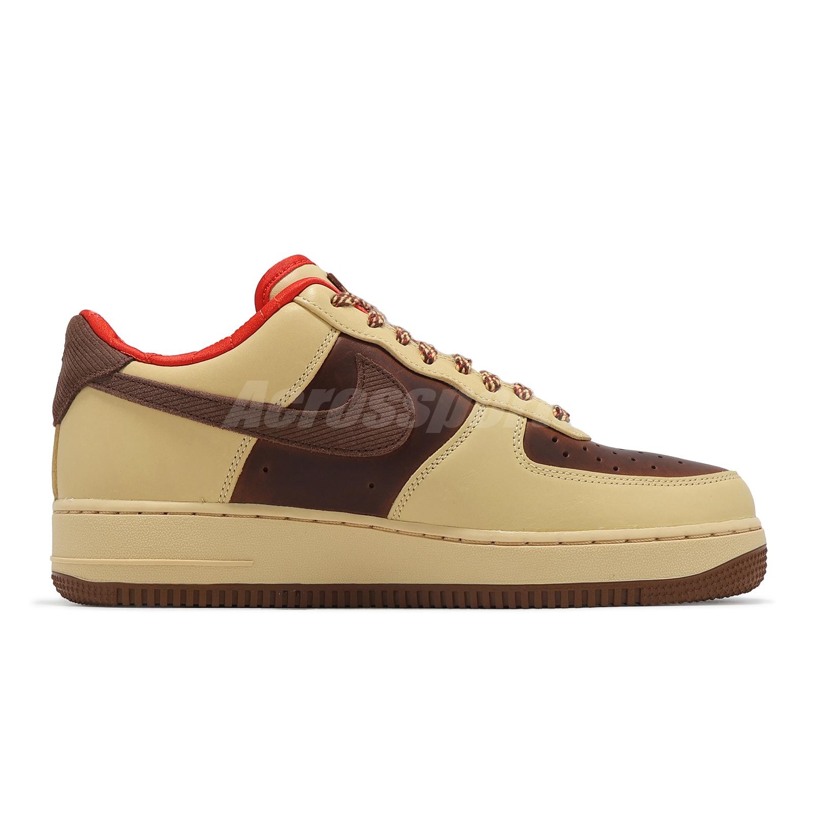 Nike Air Force 1 07 AF1 Light British Tan Cacao Wow Men Casual Shoes HQ3447-222