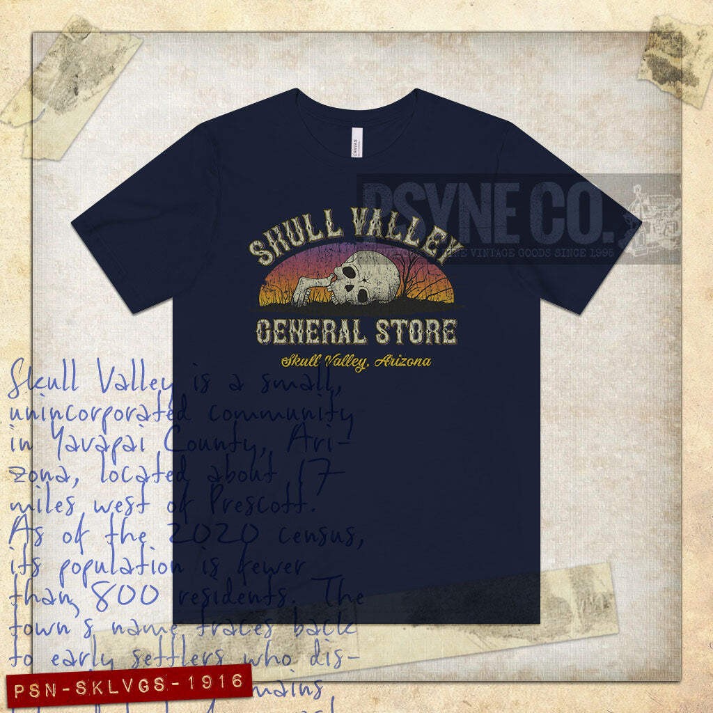 Skull Valley General Store 1916 Vintage Men’s T-Shirt