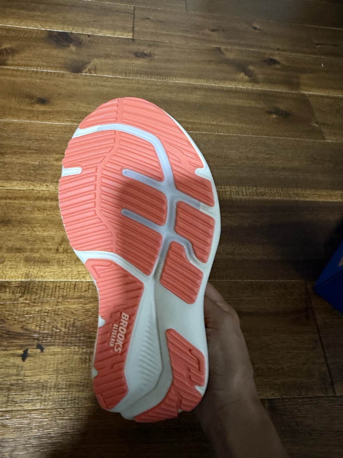 Brooks Glycerin 23 Women’s Mesh Lace-Up Sneakers Pink/White Rubber Sole