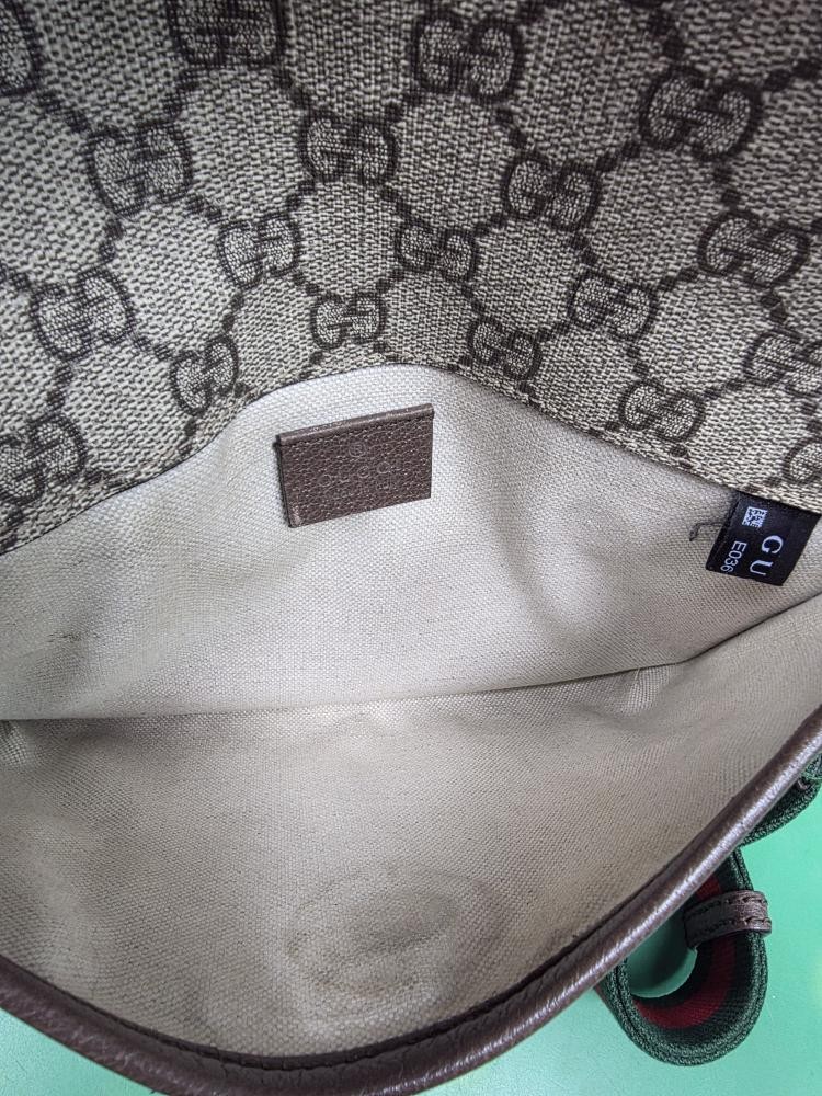 GUCCI GG SUPREME MONOGRAM NEO VINTAGE WEB BELT BAG (HQ0024812)