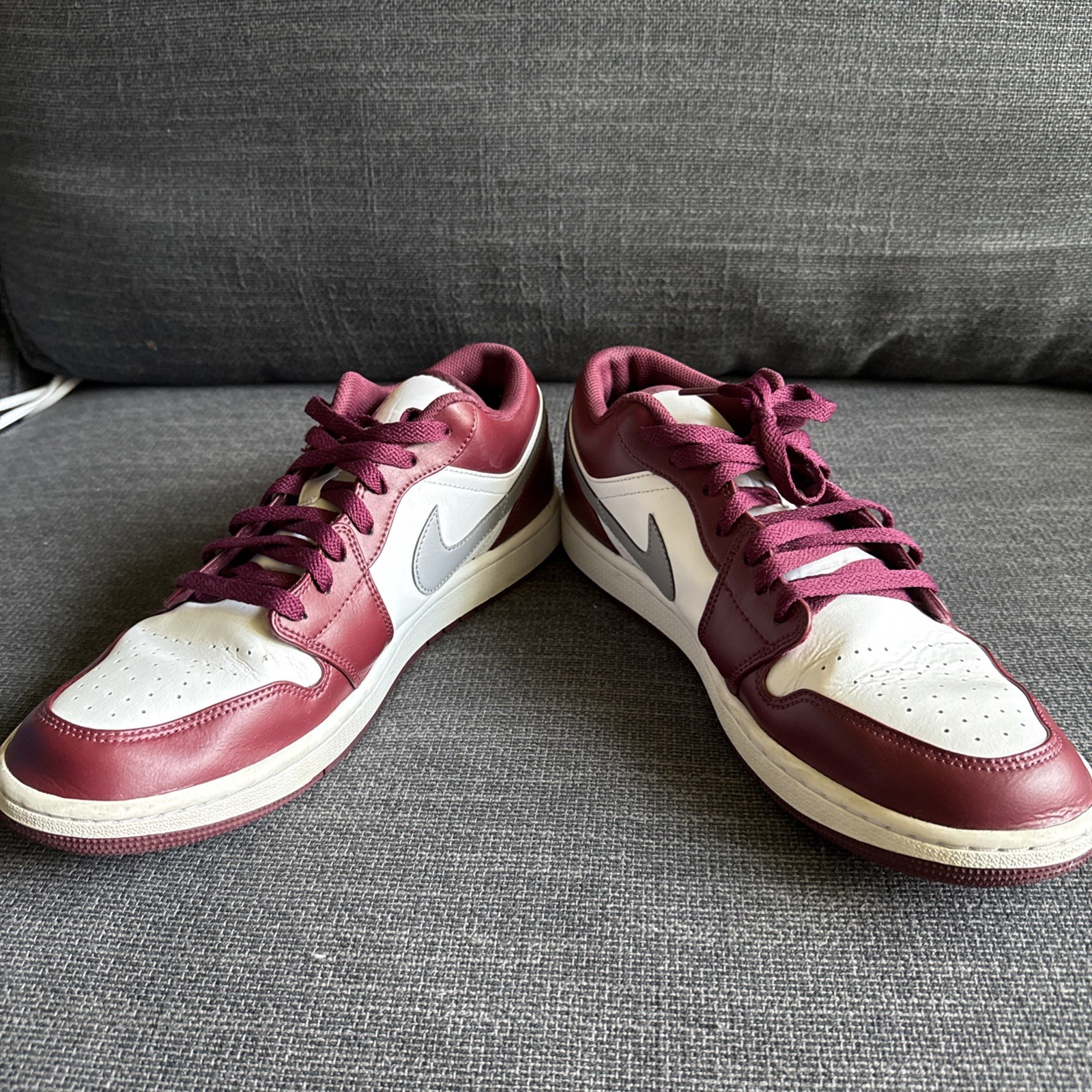 Jordan Air Jordan 1 Low Cherrywood Red 2022 Sneaker size 14