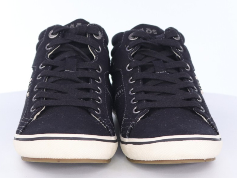 Taos Top Star Women’s High Top Sneakers Shoes Size 8 Canvas Black