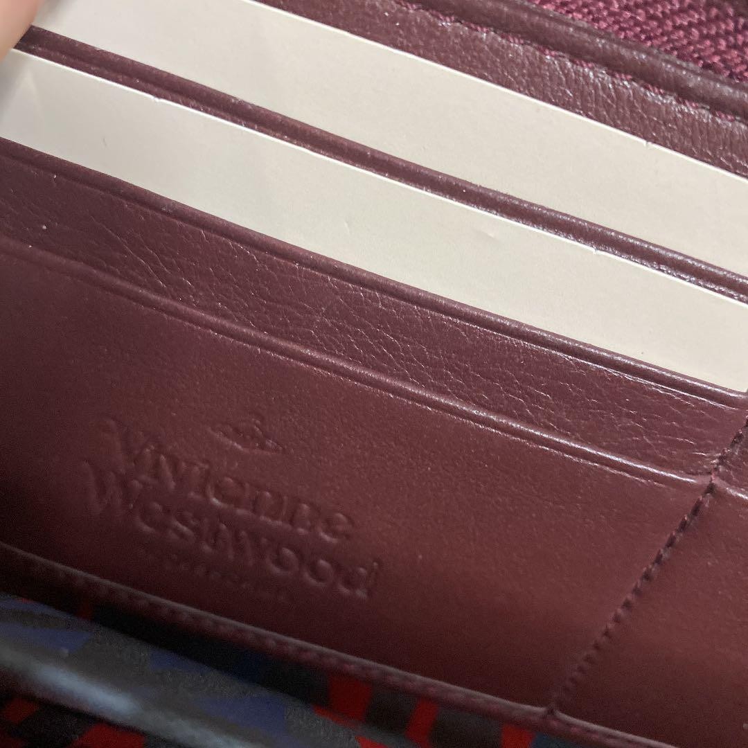 Vivienne Westwood Logo Mania Zip Around Long Wallet 19cm 7.5in japan used item