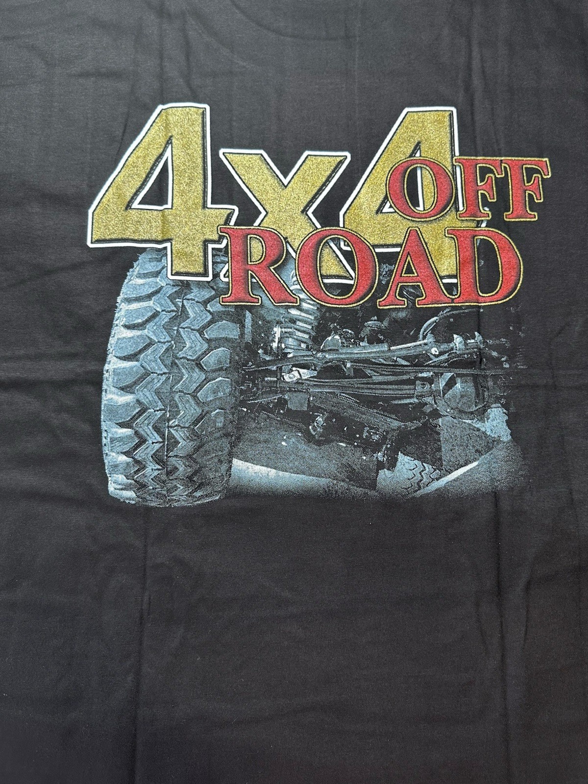 Rock Eagle Jeep Off Road Adventure Graphic T-Shirt Men L Black
