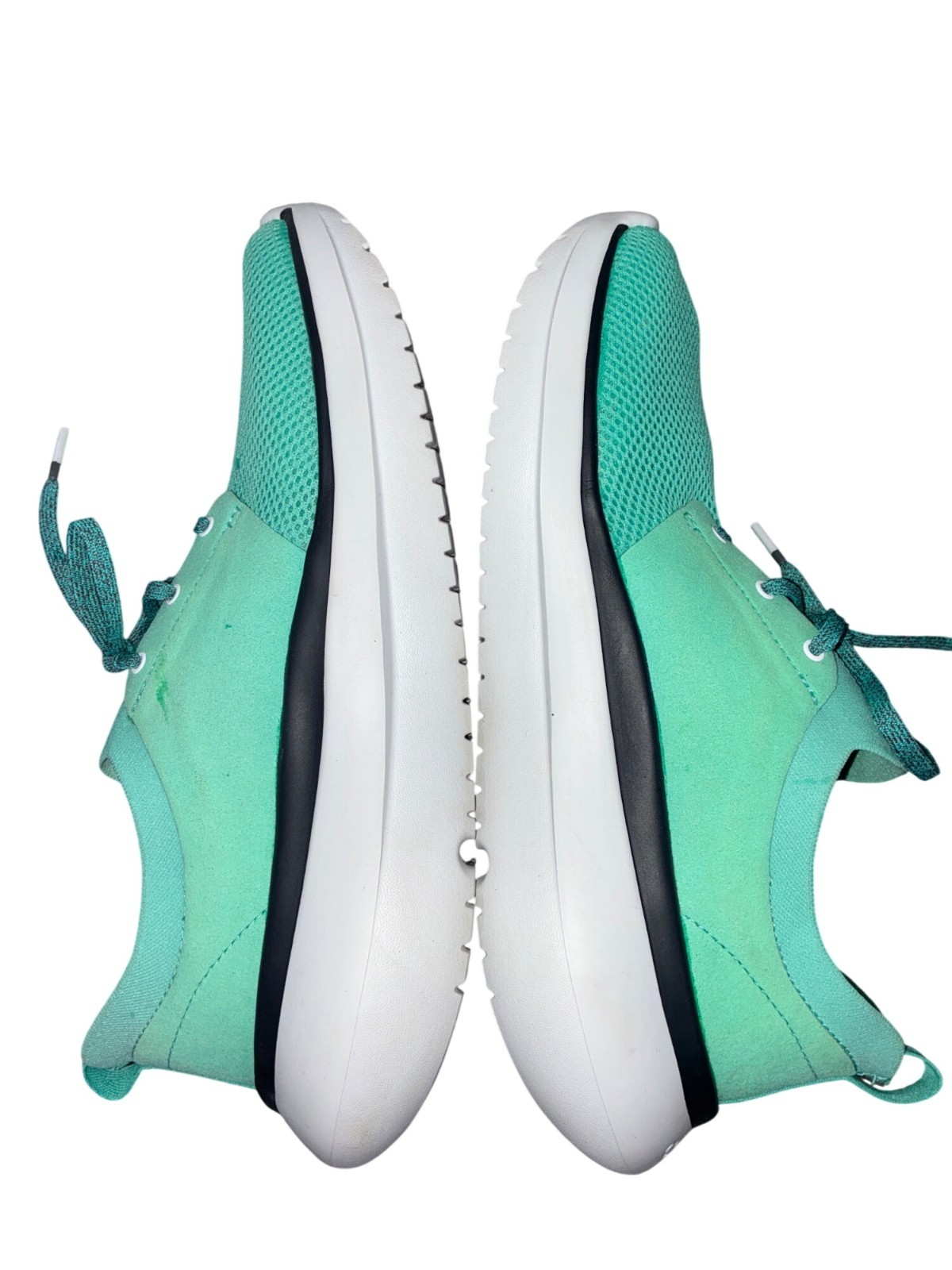 OOFOS Oomy Stride Low Shoes Emerald Lightweight Recovery Sneakers Size W11/EU42