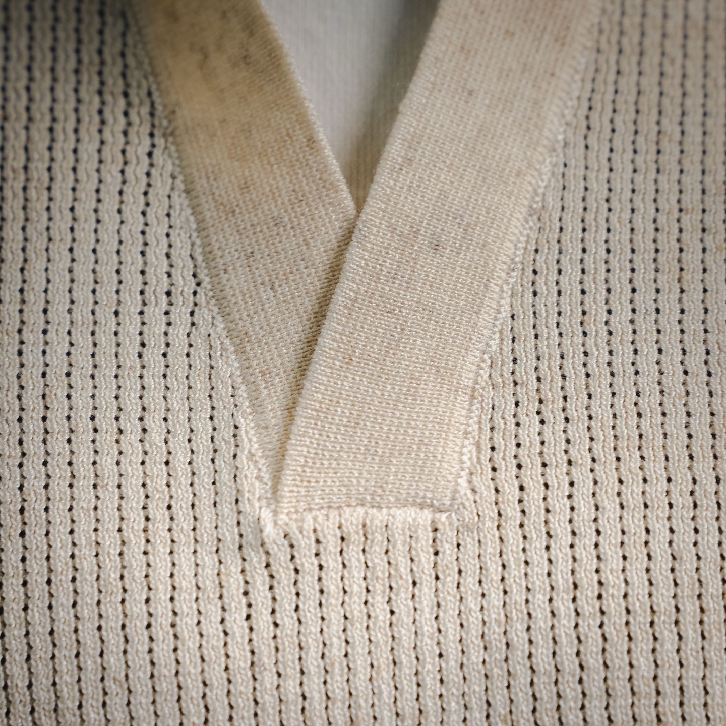 Brunello Cucinelli Men’s Ribbed-Knit Short-Sleeve Polo Shirt — Size M