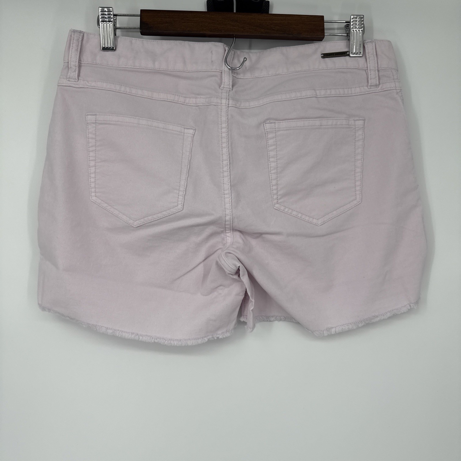 NWT Carve Designs Oahu Shorts 4” Size 4 Raw Hem Corduroy Women’s Purple Surf