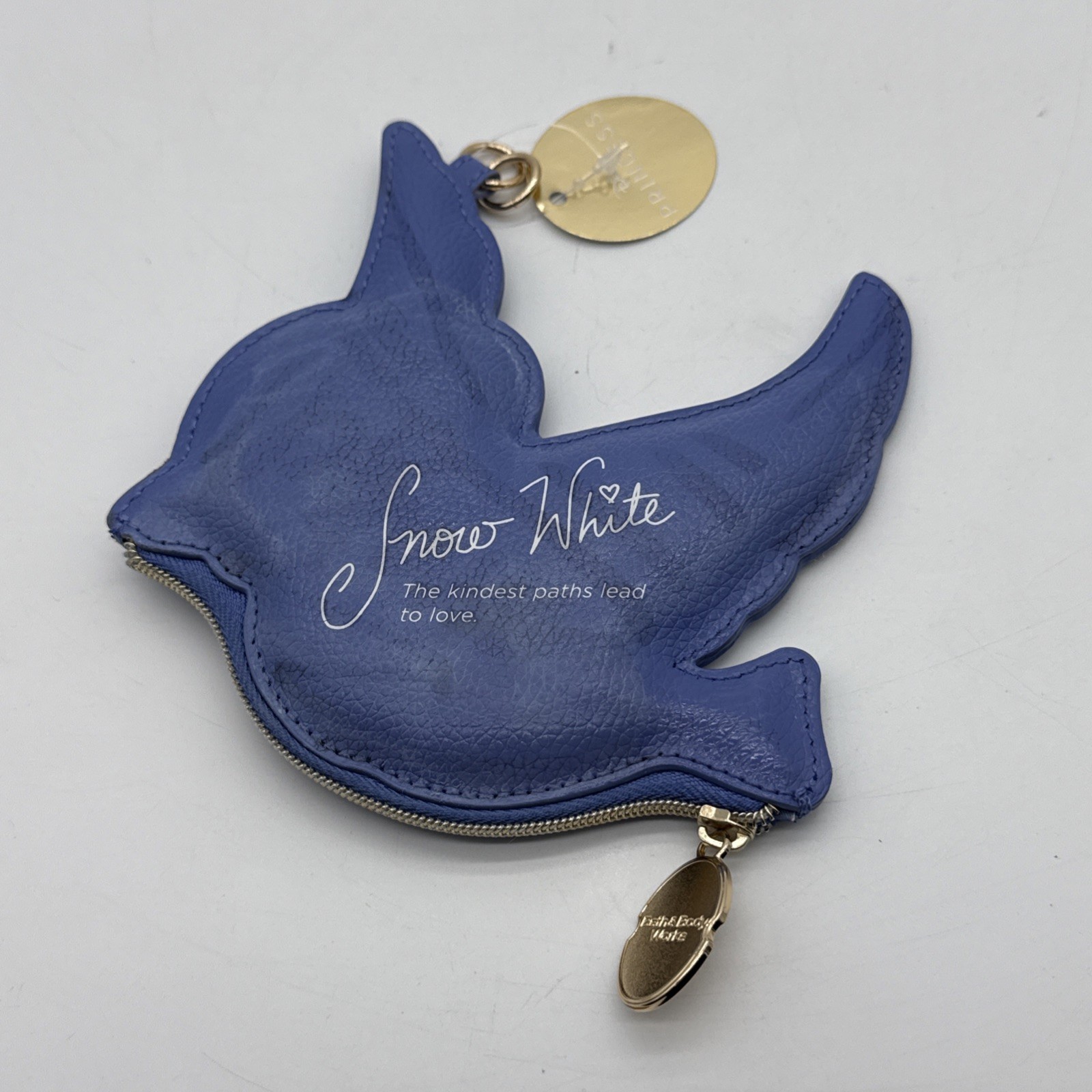 Bath & Body Works Disney Princess Snow White Coin Purse Blue Bird w/ Tags