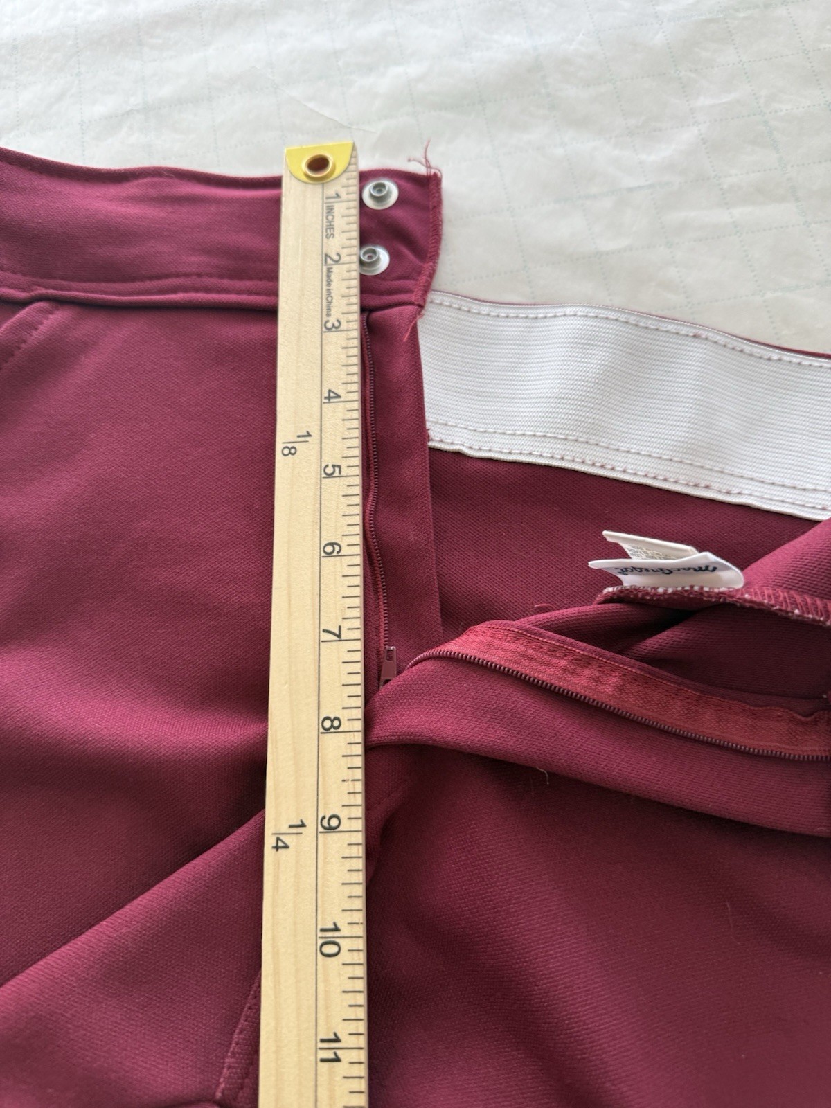 Vintage 80’s Rawlings Athletic Shorts USA Made Maroon Poly Knit Medium 32–34