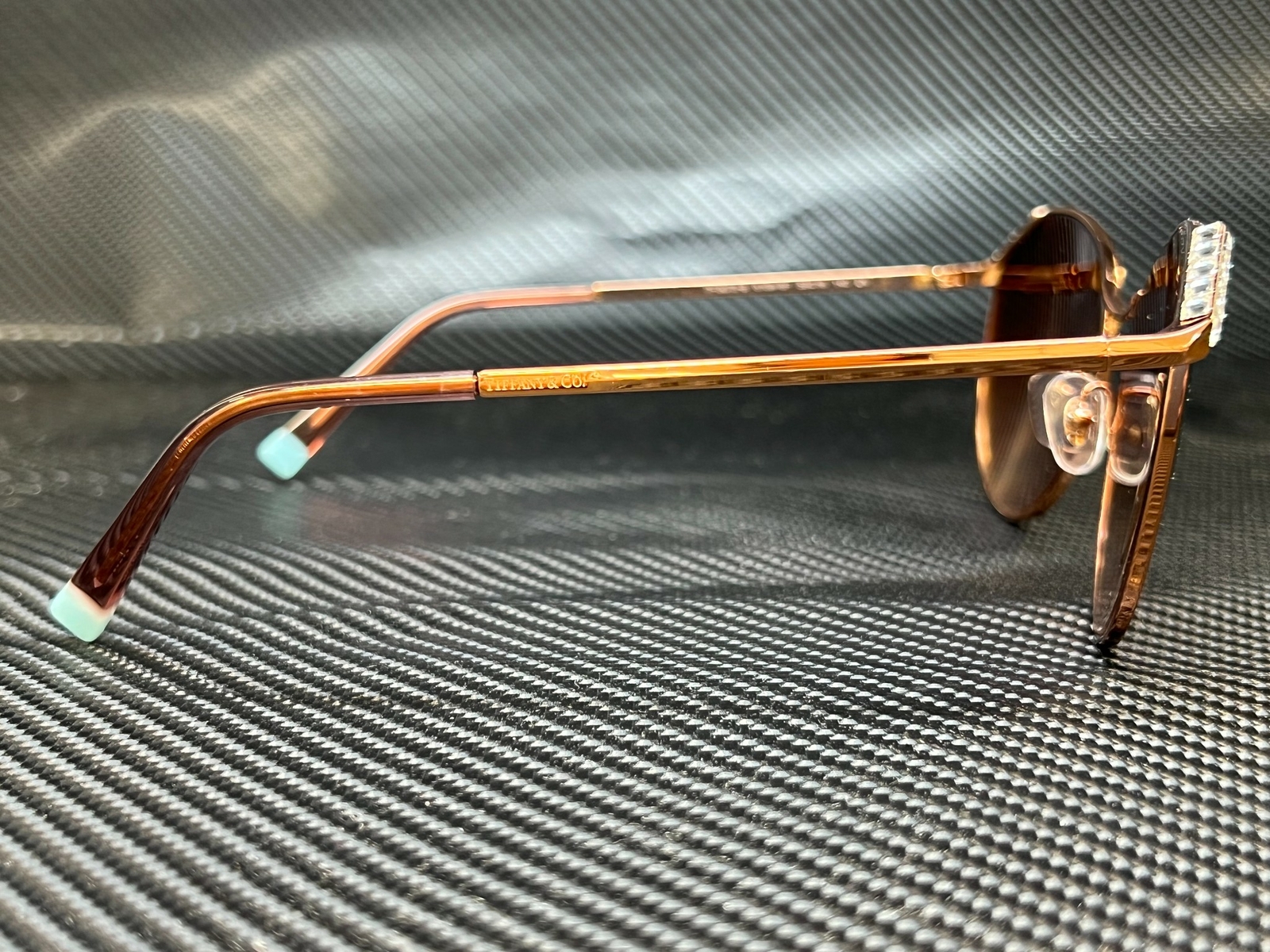 TIFFANY TF3073B 61396F Rubedo Gold Round Women’s 59 mm Sunglasses