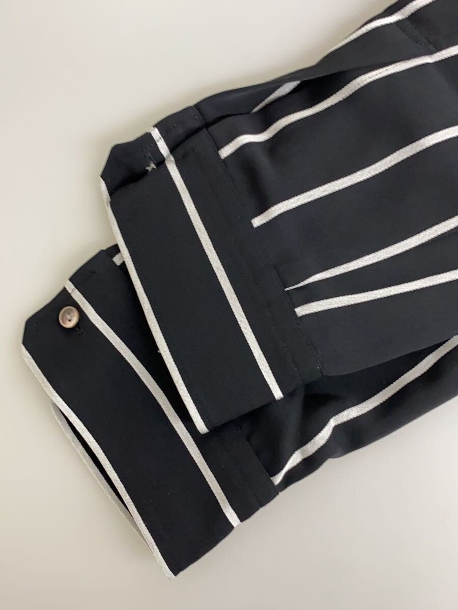 CULLNI Long shirts, long-sleeved shirt, size 2, polyester, black stripe, 19-SS-0