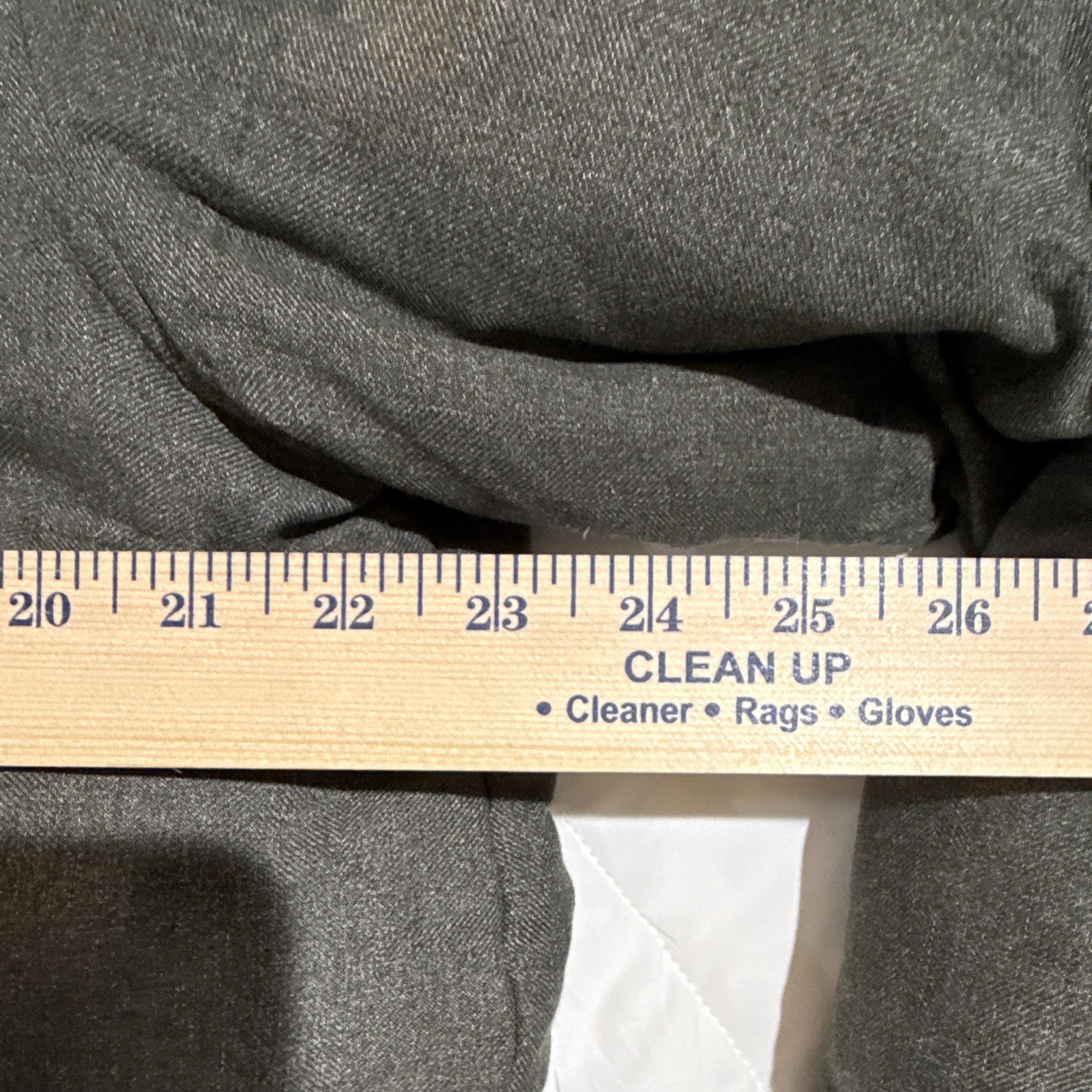 Eddie Bauer Men’s L Gray/Black Down Insulated Puffer Jacket Full Zip Snap