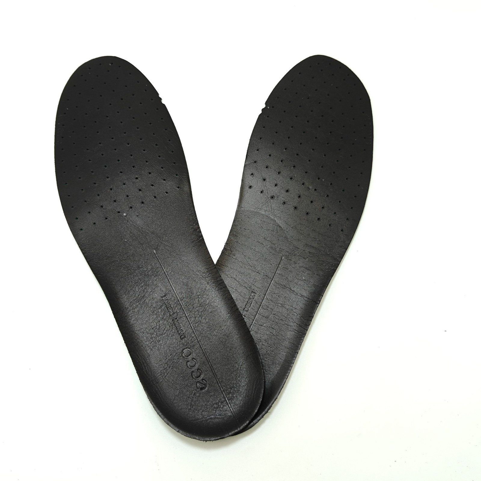 New ECCO Men’s Comfort Men’s Real Leather Insoles Us 7-16