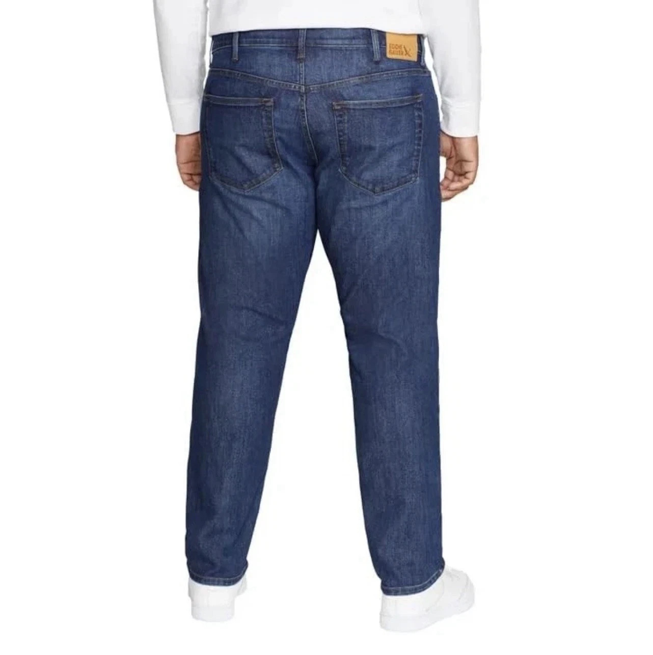 Men’s Eddie Bauer Stretch Jeans Dark Blue 40X30 Item# 1741596