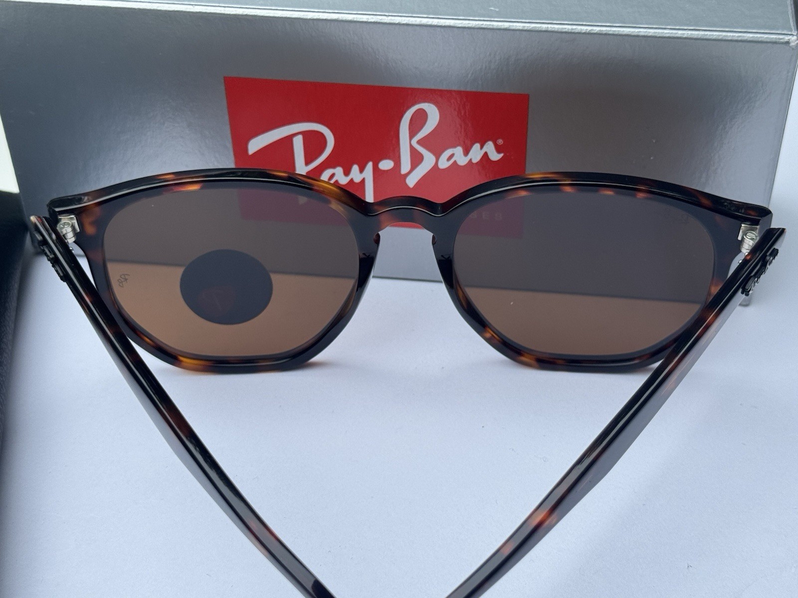 NEW Ray-Ban RB4306 710/83 Polished Light Havana/ Polarized Brown Sunglasses 54mm