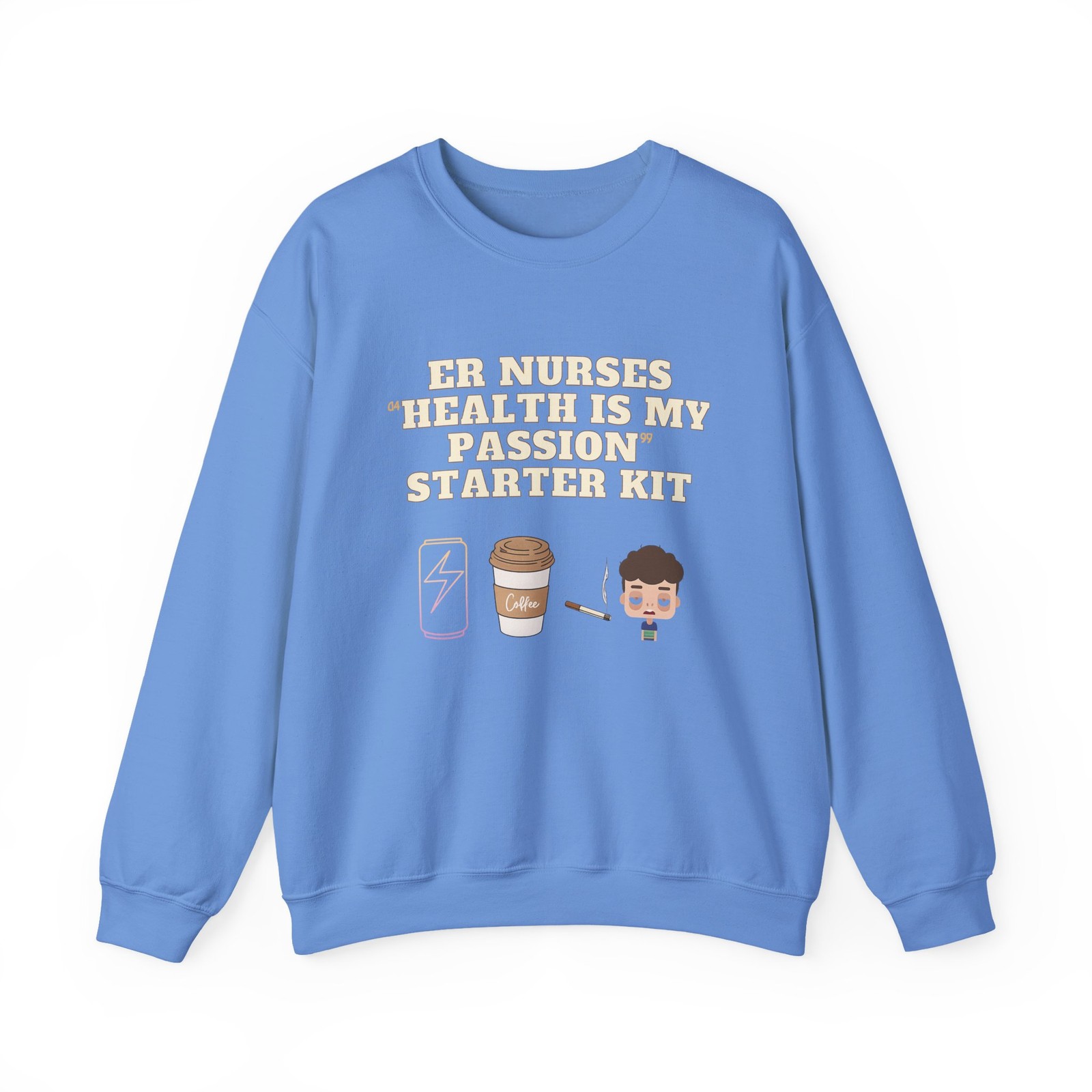 ER Nurse Sweatshirt, Emergency Room RN Gift, Medical Worker Jumper, Hospital