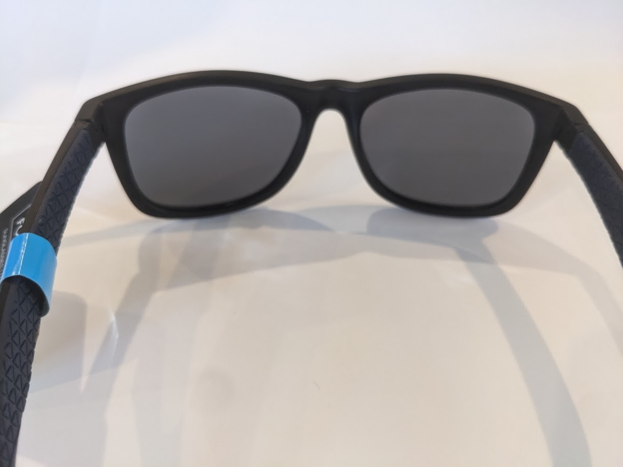 Foster Grant Advanced Comfort Black w Navy Sunglasses 100% UVA/UVB