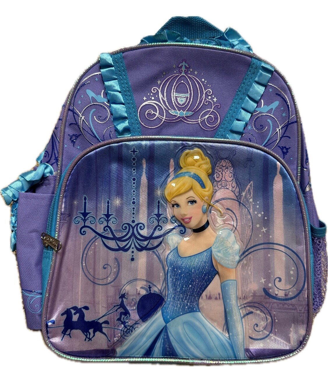 A01527 Disney Princess CINDERELLA Small Backpack 12″ x 10″