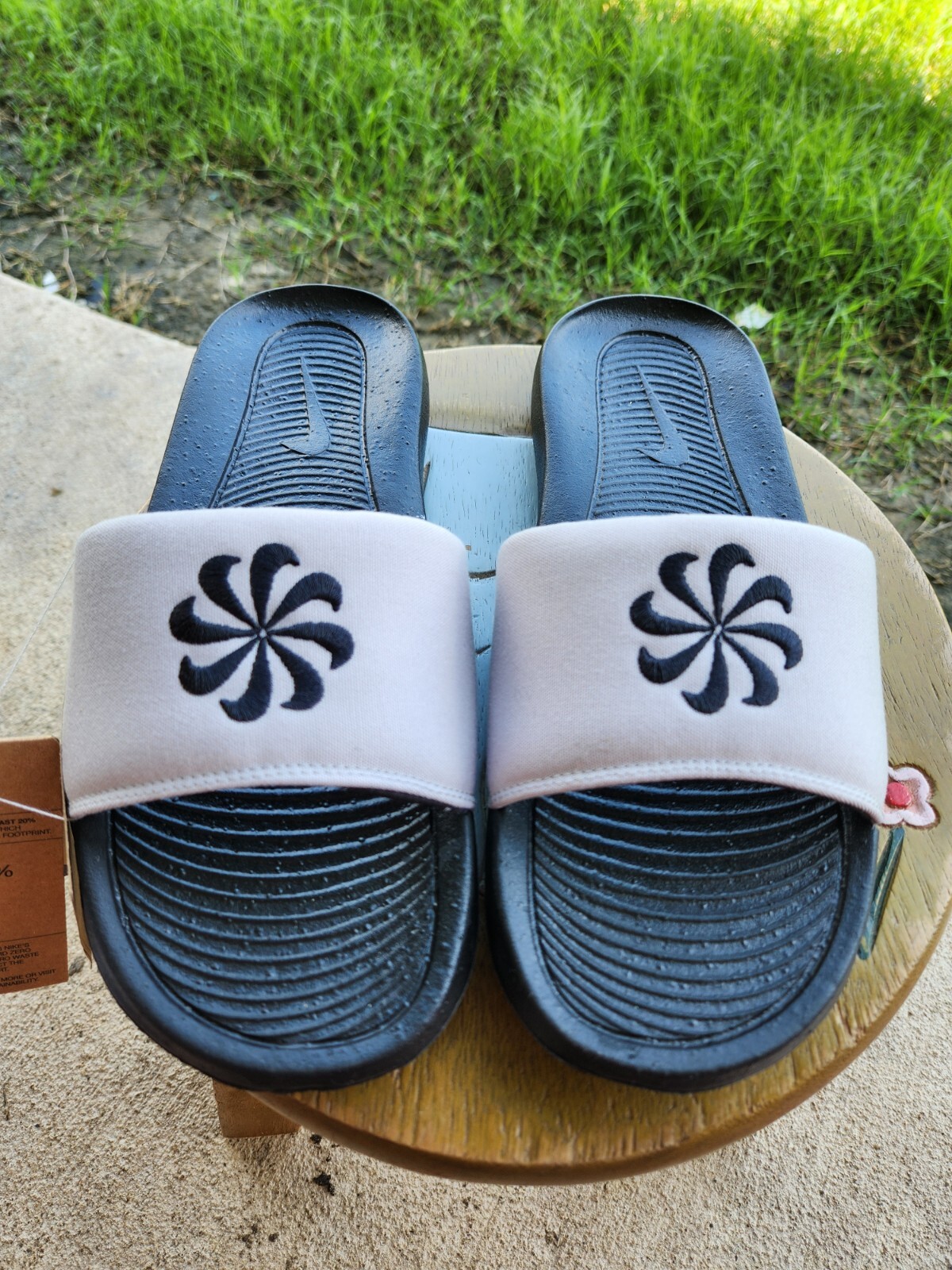 Nike Victori One Slide “Gray/Black” BRAND NEW Men 8