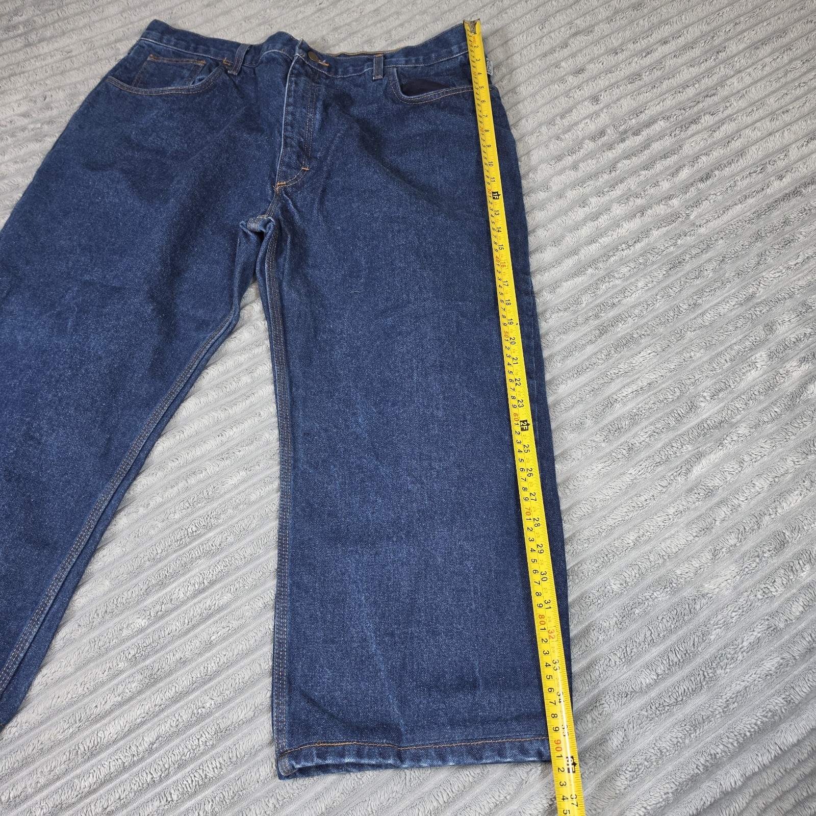 Tyndale FR Jeans Men 42×28 Blue Flame Resistant Cotton Arc F290T Denim blue