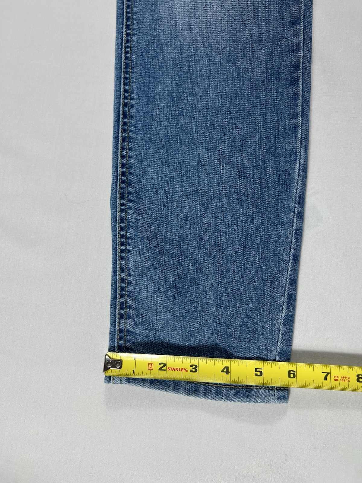 Indigo Rein Women’s Slim Fit Straight Leg Blue Denim Jeans Size 15 Pockets