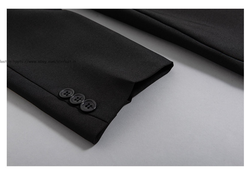 Men Slim Fit Casual Button Blazer Summer Thin Casual Suit Jacket Business Coats