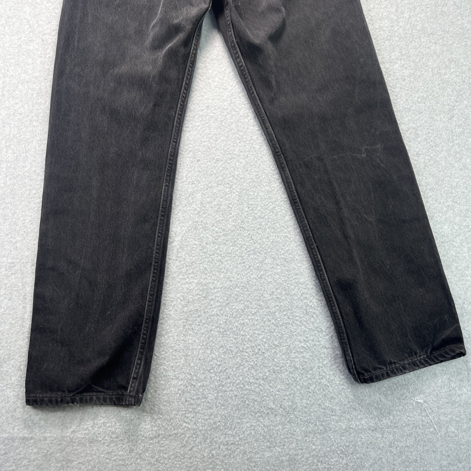 Vintage Levis 501 Black Demin Jeans 32×30 (30×28) Button Fly 90s