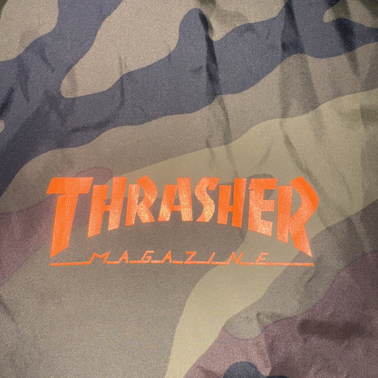 Thrasher Camouflage Skategoat Skateboarding Windbreaker Jacket – Men’s Small