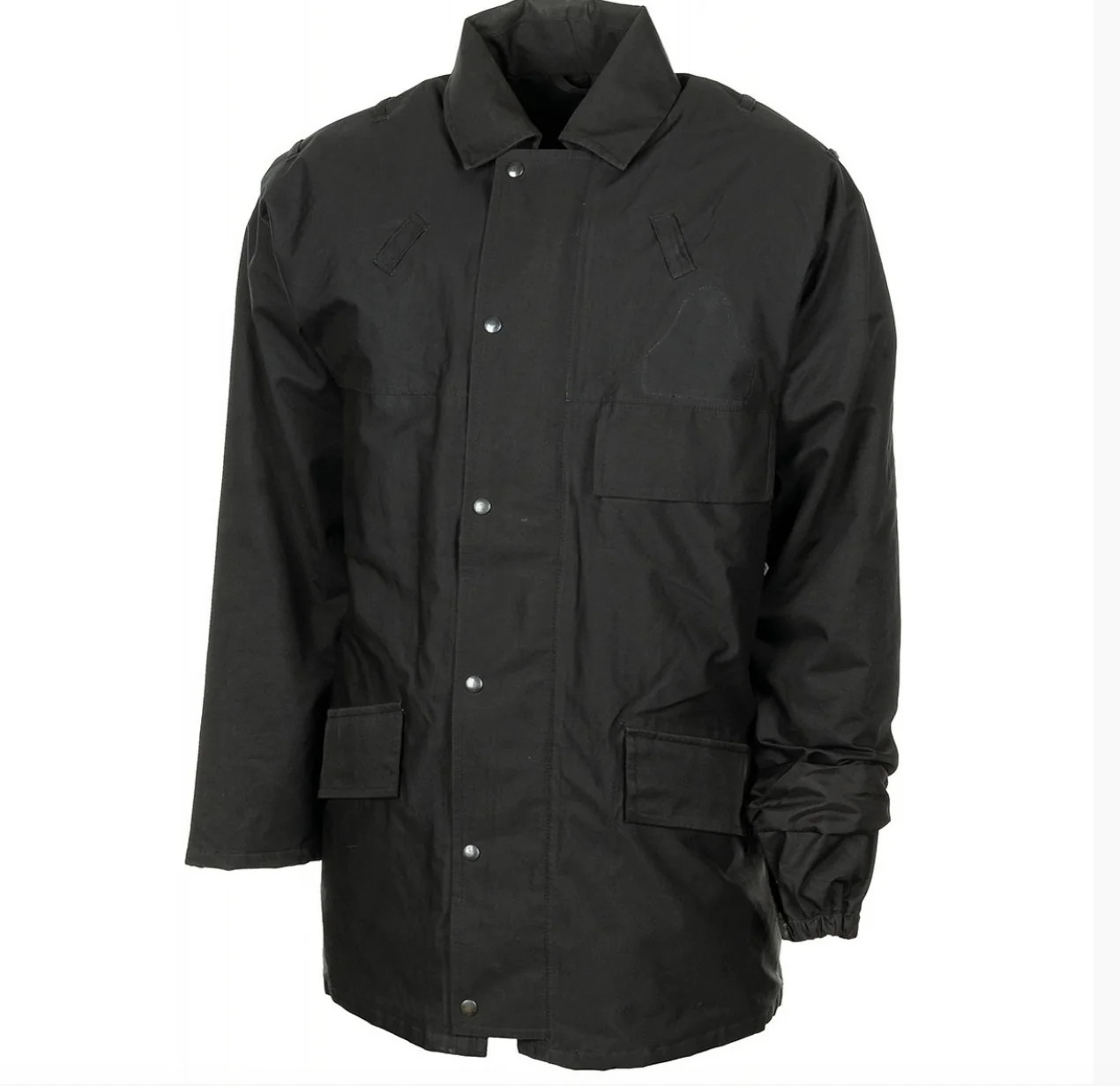 Original British Police GB Goretex Rain Jacket Waterproof Windproof Black S Size