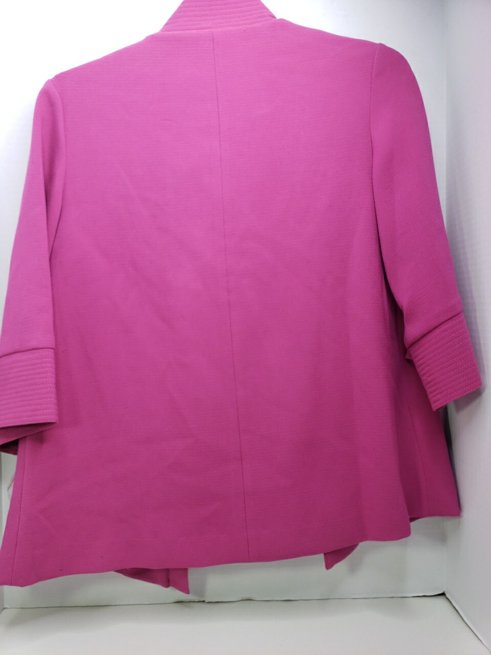 Pretty Kensie Jacket Women’s Pink Long Sleeve Zipper And Button Closure Size M