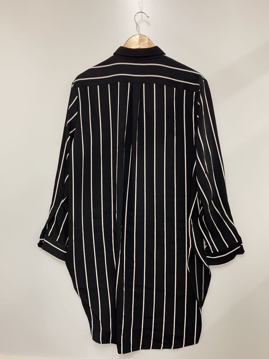 CULLNI Long shirts, long-sleeved shirt, size 2, polyester, black stripe, 19-SS-0