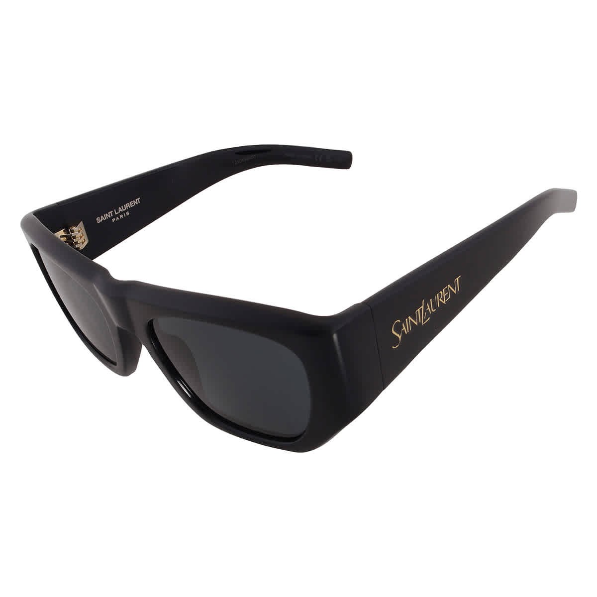 Saint Laurent Grey Square Ladies Sunglasses SL 740 005 52 SL 740 005 52