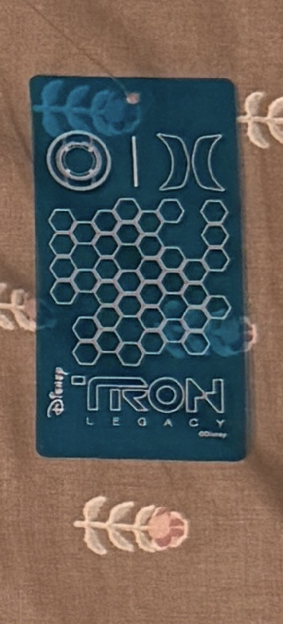Disney Tron Hurley Collab Legacy T shirt NEW With Tags Unworn 2010 Blue