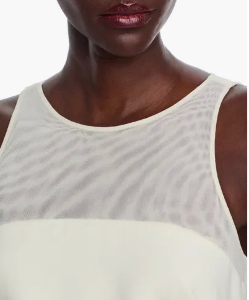 Cinq a Sept Elson Sleeveless Minidress in Ivory | Size 4 | NWOT $365