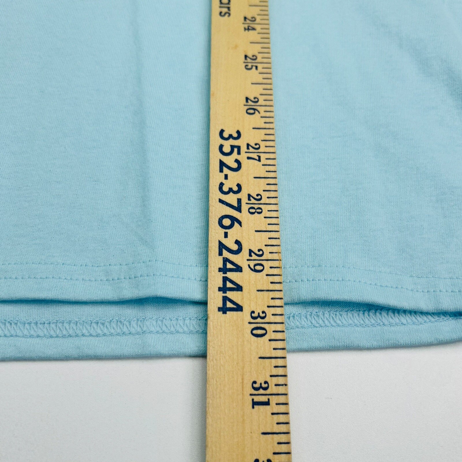 Simply Southern T-Shirt Womens Large L Blue Salty Hair Sandy Toes Beach Ocean