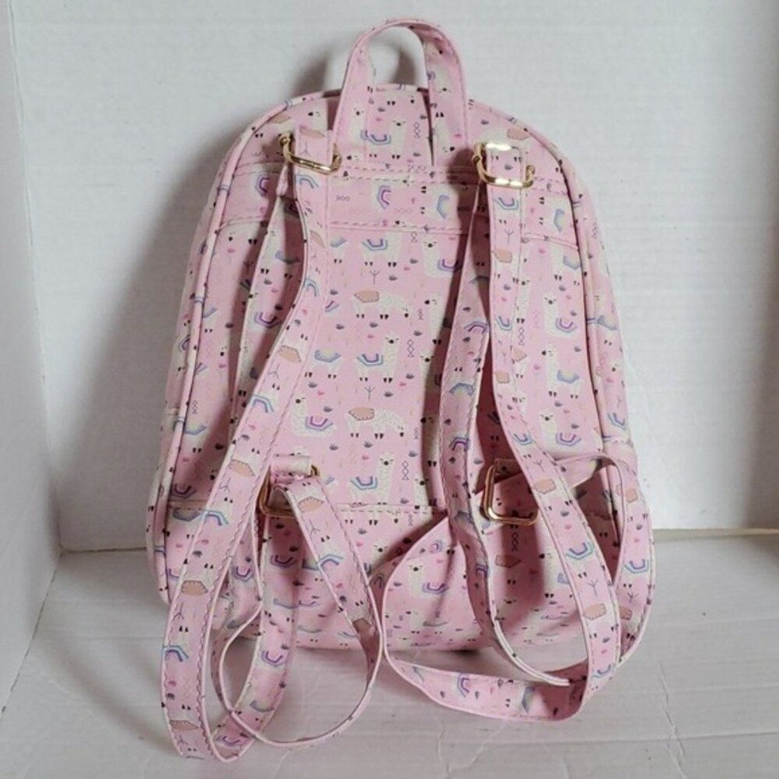 Under1sky Mini Backpack Katrina Lama Land Bag Pink Underonesky