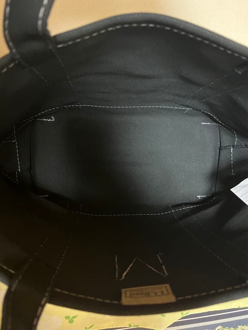 L.L.Bean Ginza Limited Edition Tote Bag Black Canvas Used