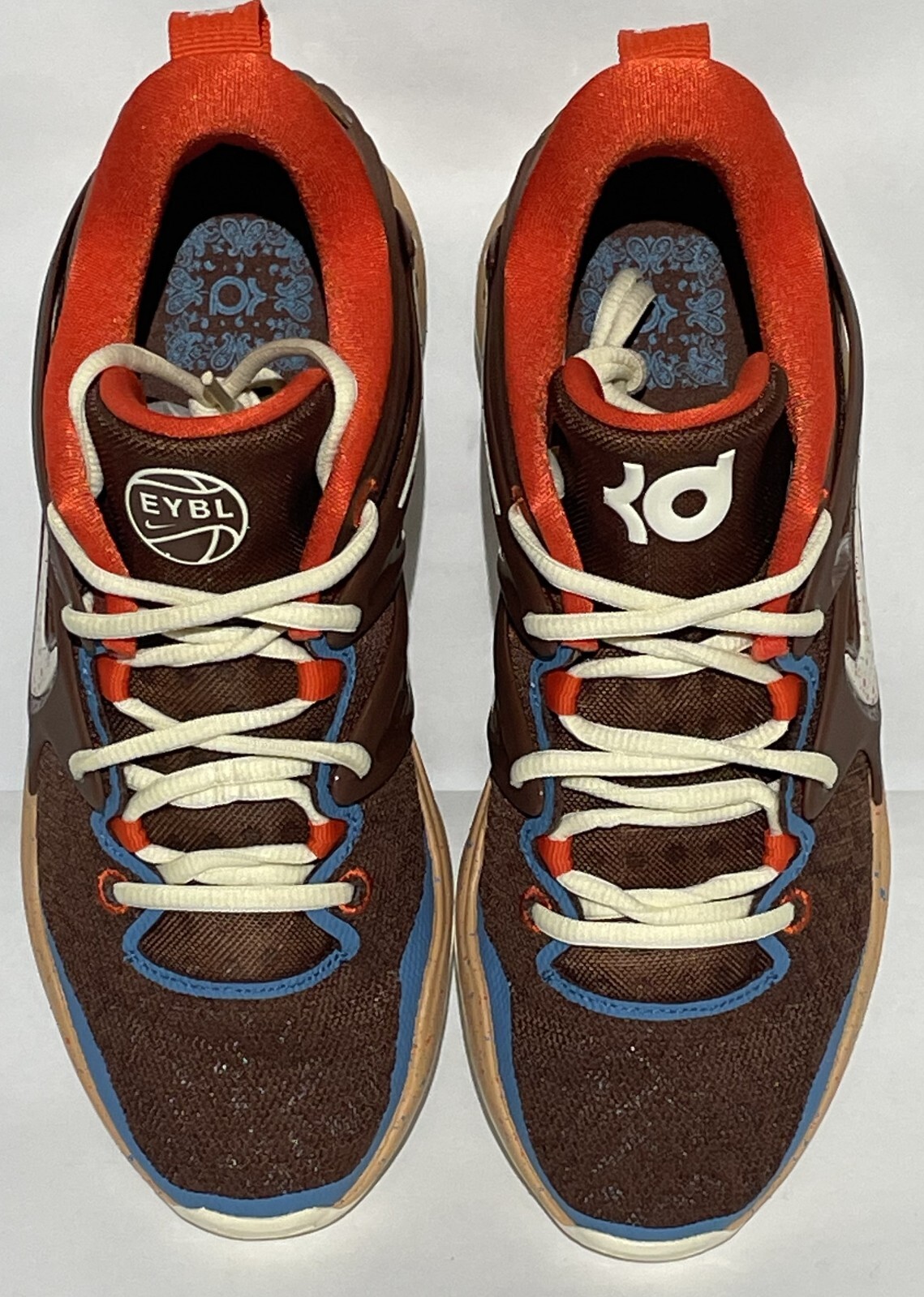 Nike KD 15 EYBL – Mens Size 8.5 – Fauna Brown/Coconut Milk – GREAT CONDITION