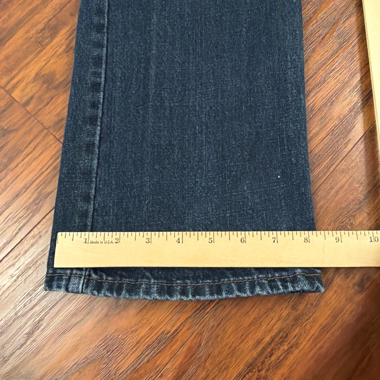 Levis 527 Jeans Mens 32 Boot Cut Slim Fit Mid Rise 100% Cotton Denim Cowboy
