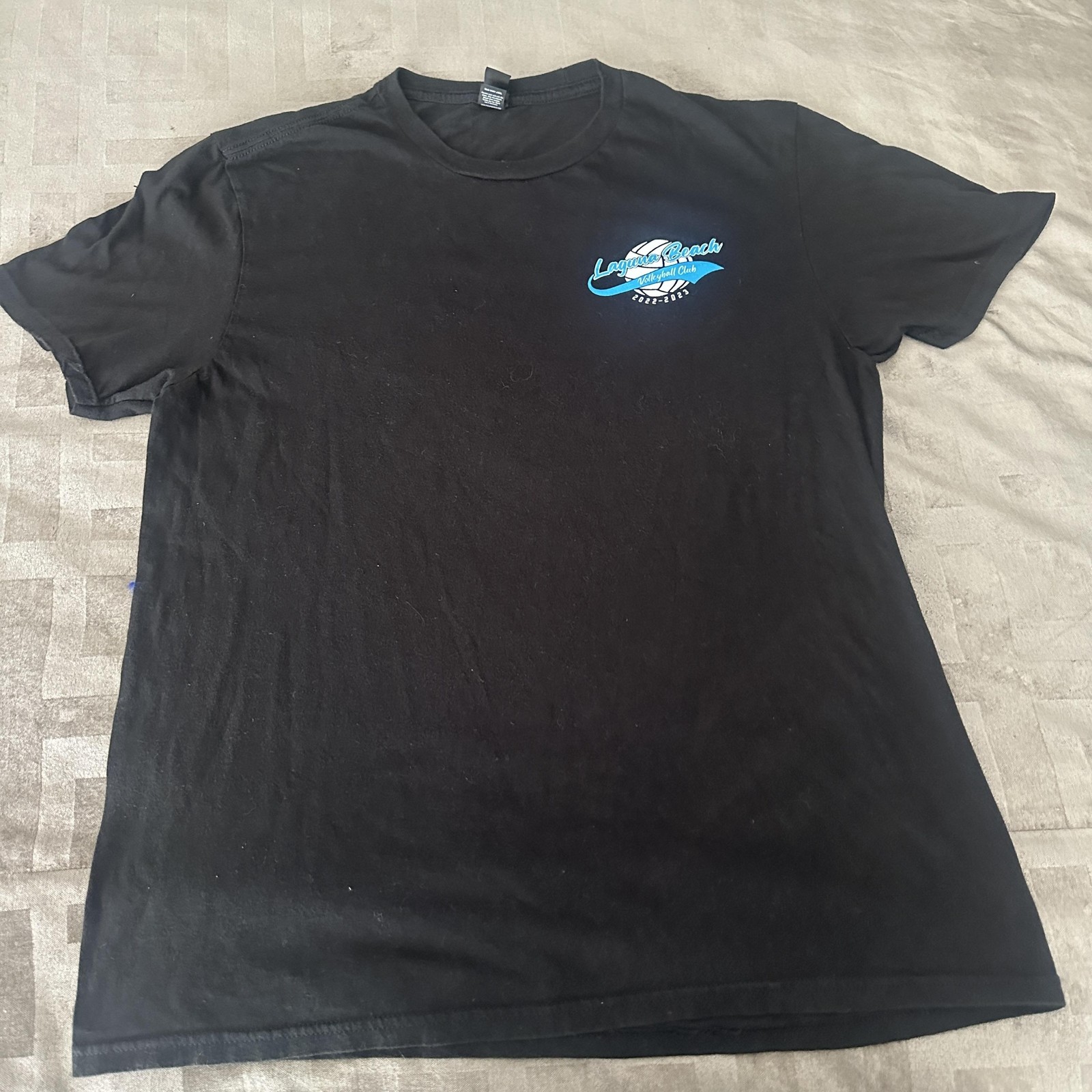 Laguna Beach Volleyball Club Graphic Shirt Mens Medium Black District 2022 2023