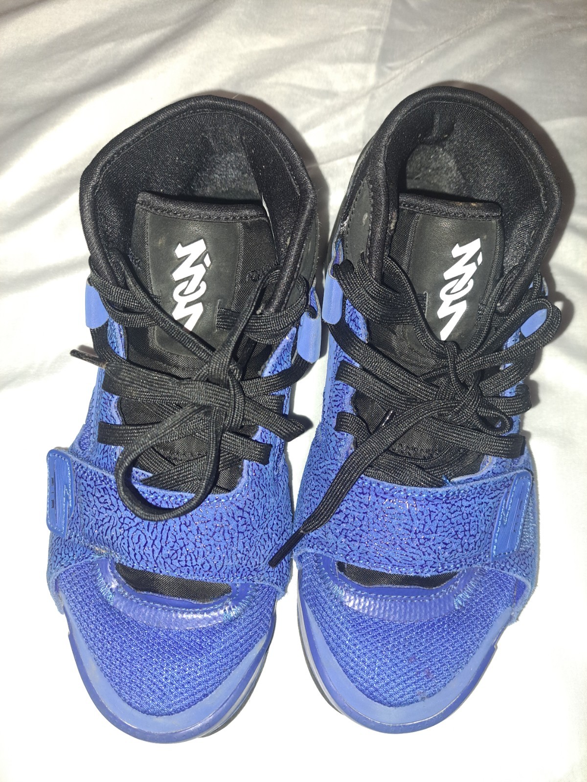 SIZE Y7. – Jordan Zion 2 “ONE NEVER DONE” HYPER ROYAL / BLACK